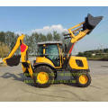 Fuel-efficient backhoe loader engine